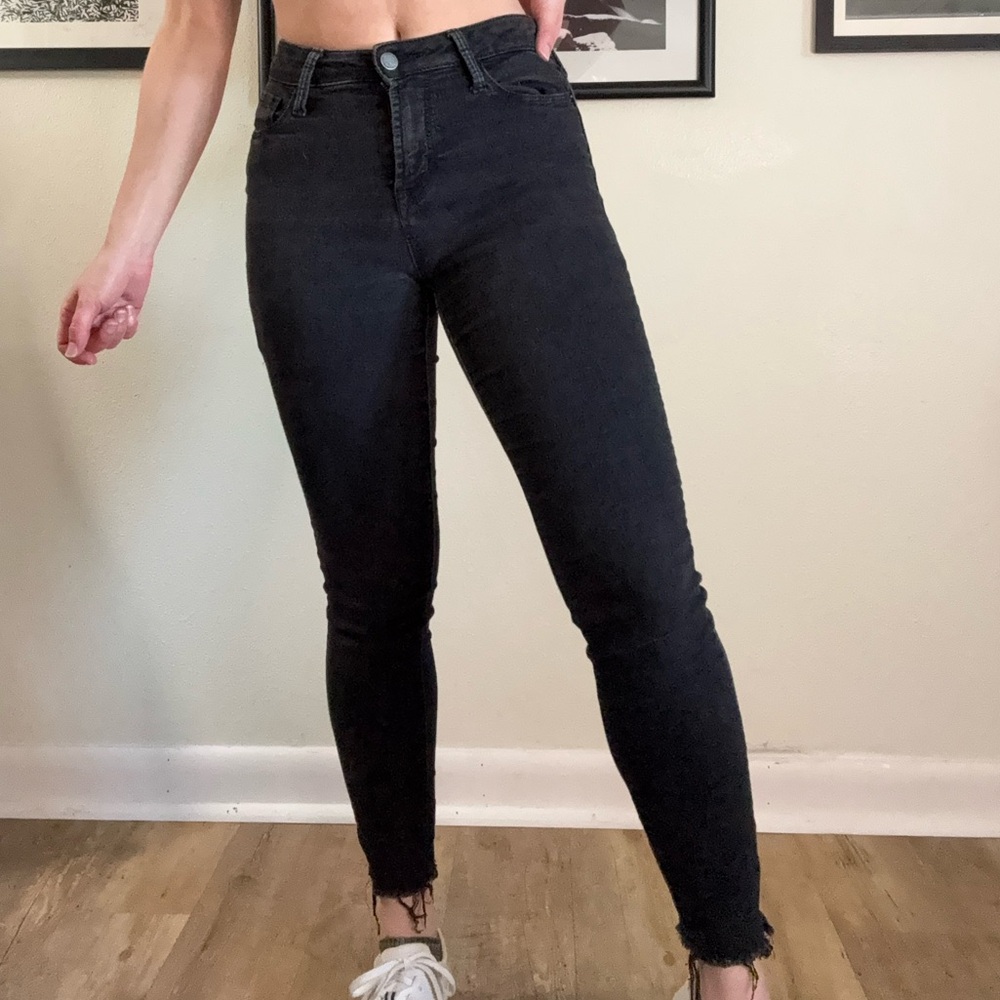 Old Navy Rockstar Skinny Jeans Size 0 Black